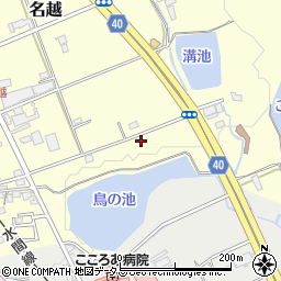 大阪府貝塚市名越287-8周辺の地図
