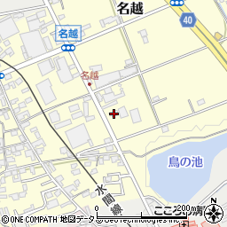 大阪府貝塚市名越301周辺の地図