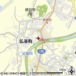 大阪府和泉市仏並町736周辺の地図