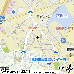 大阪府泉佐野市鶴原1452周辺の地図