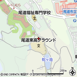 広島県尾道市久保町1843周辺の地図