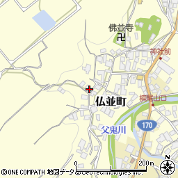 大阪府和泉市仏並町679周辺の地図