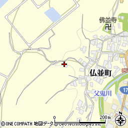 大阪府和泉市仏並町671周辺の地図