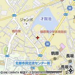 大阪府泉佐野市鶴原1105周辺の地図