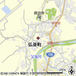 大阪府和泉市仏並町715周辺の地図