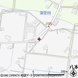 広島県東広島市八本松町原8543周辺の地図
