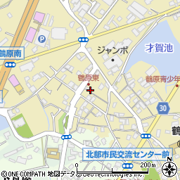 大阪府泉佐野市鶴原1461-5周辺の地図