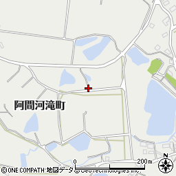 大阪府岸和田市阿間河滝町607周辺の地図
