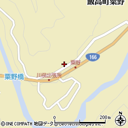 三重県松阪市飯高町粟野671周辺の地図