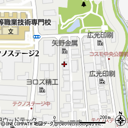 大阪コートロープ株式会社周辺の地図