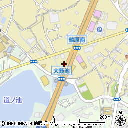 大阪府泉佐野市鶴原1542周辺の地図