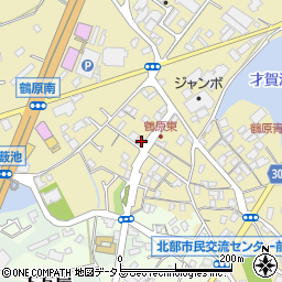 大阪府泉佐野市鶴原1474周辺の地図
