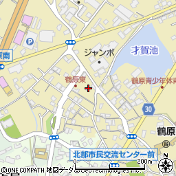 大阪府泉佐野市鶴原1459周辺の地図
