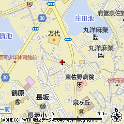 大阪府泉佐野市鶴原1152周辺の地図