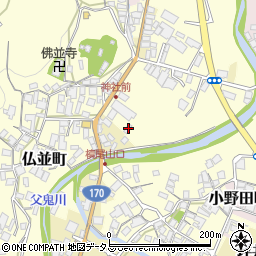 大阪府和泉市仏並町2周辺の地図