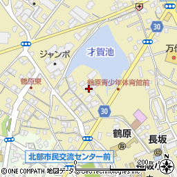 大阪府泉佐野市鶴原1111-1周辺の地図