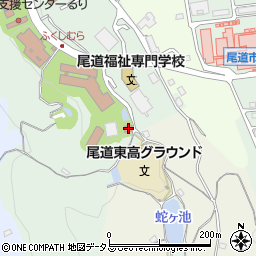 広島県尾道市久保町1846周辺の地図
