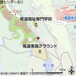 広島県尾道市久保町1855周辺の地図