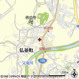 大阪府和泉市仏並町707周辺の地図