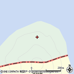 大槌島周辺の地図