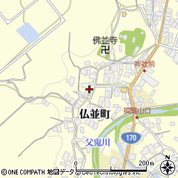 大阪府和泉市仏並町717周辺の地図