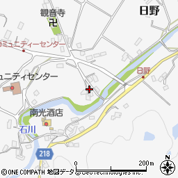 大阪府河内長野市日野1058周辺の地図