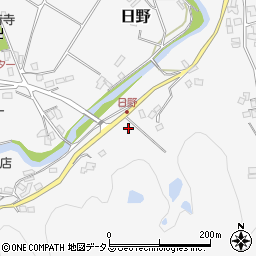 大阪府河内長野市日野1460周辺の地図