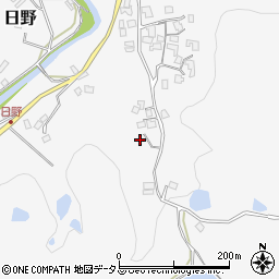 大阪府河内長野市日野541周辺の地図
