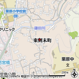 広島県尾道市東則末町周辺の地図