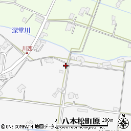 広島県東広島市八本松町原8381周辺の地図