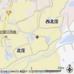 奈良県御所市北窪16周辺の地図