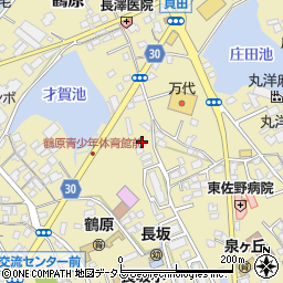 大阪府泉佐野市鶴原1148周辺の地図