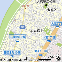 秋信鉄工所周辺の地図