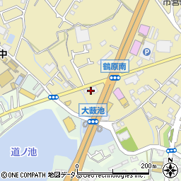 大阪府泉佐野市鶴原1541周辺の地図