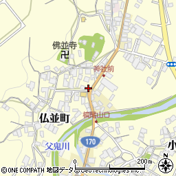 大阪府和泉市仏並町706-4周辺の地図
