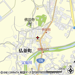 大阪府和泉市仏並町706周辺の地図