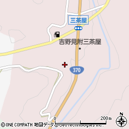 奈良県吉野郡吉野町三茶屋417周辺の地図