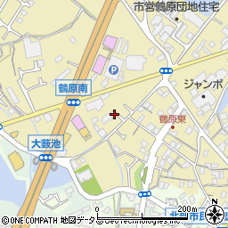 大阪府泉佐野市鶴原1553周辺の地図