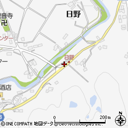 大阪府河内長野市日野1463-10周辺の地図