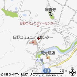 大阪府河内長野市日野1023周辺の地図