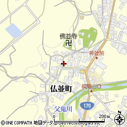 大阪府和泉市仏並町720周辺の地図