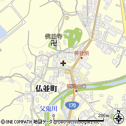 大阪府和泉市仏並町709周辺の地図