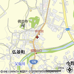 大阪府和泉市仏並町1周辺の地図