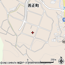 大阪府和泉市善正町周辺の地図
