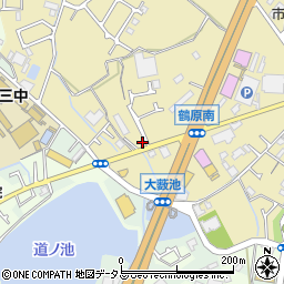 大阪府泉佐野市鶴原1537周辺の地図