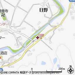 大阪府河内長野市日野1462周辺の地図