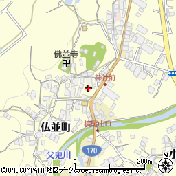 大阪府和泉市仏並町691周辺の地図
