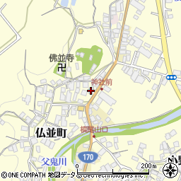 大阪府和泉市仏並町706-1周辺の地図