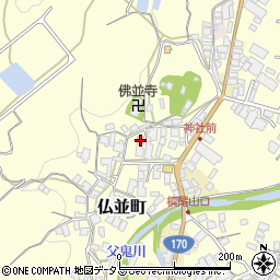 大阪府和泉市仏並町716周辺の地図
