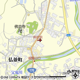大阪府和泉市仏並町5周辺の地図